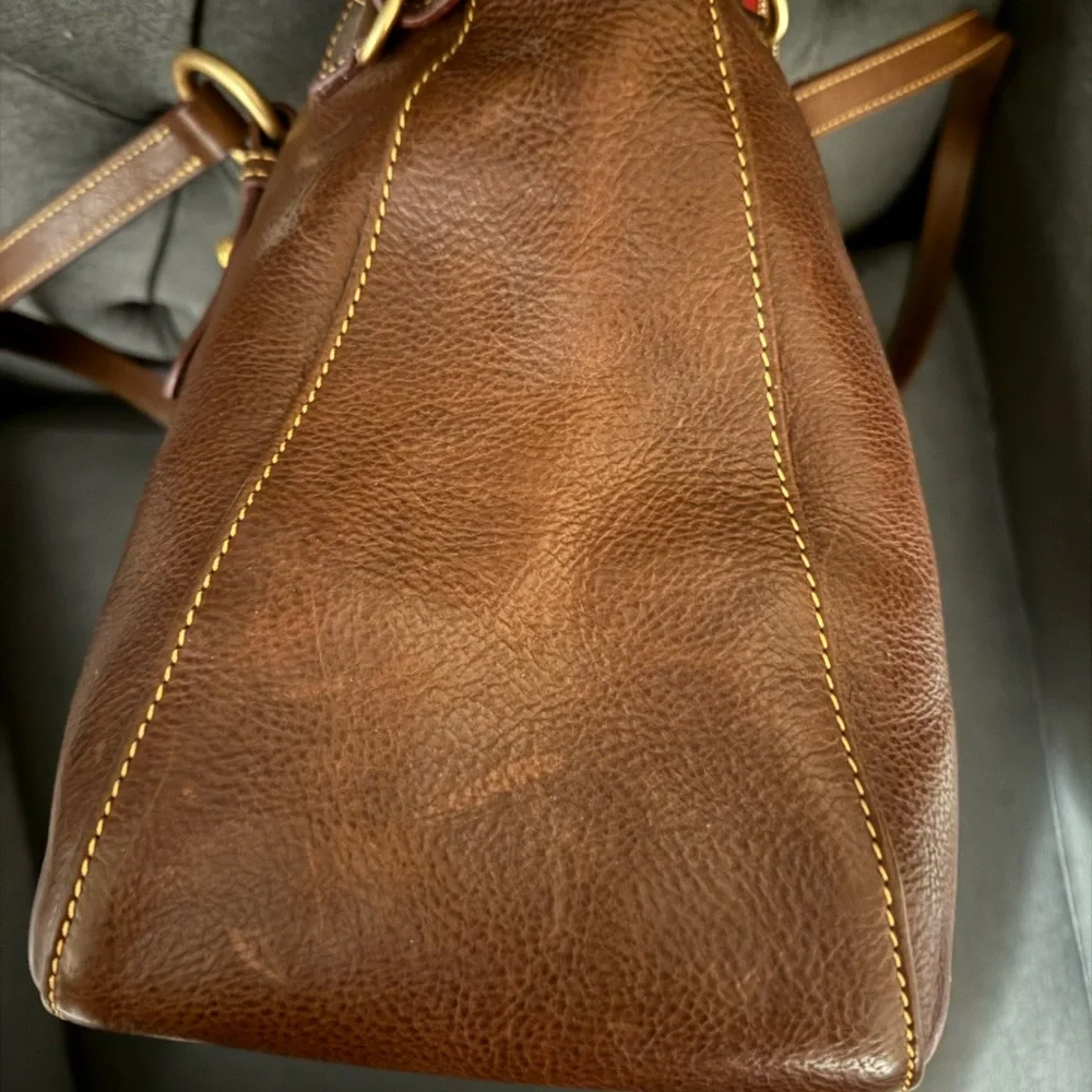 Dooney & Bourke Florentine Chestnut Smith Bag - Picture 5 of 10